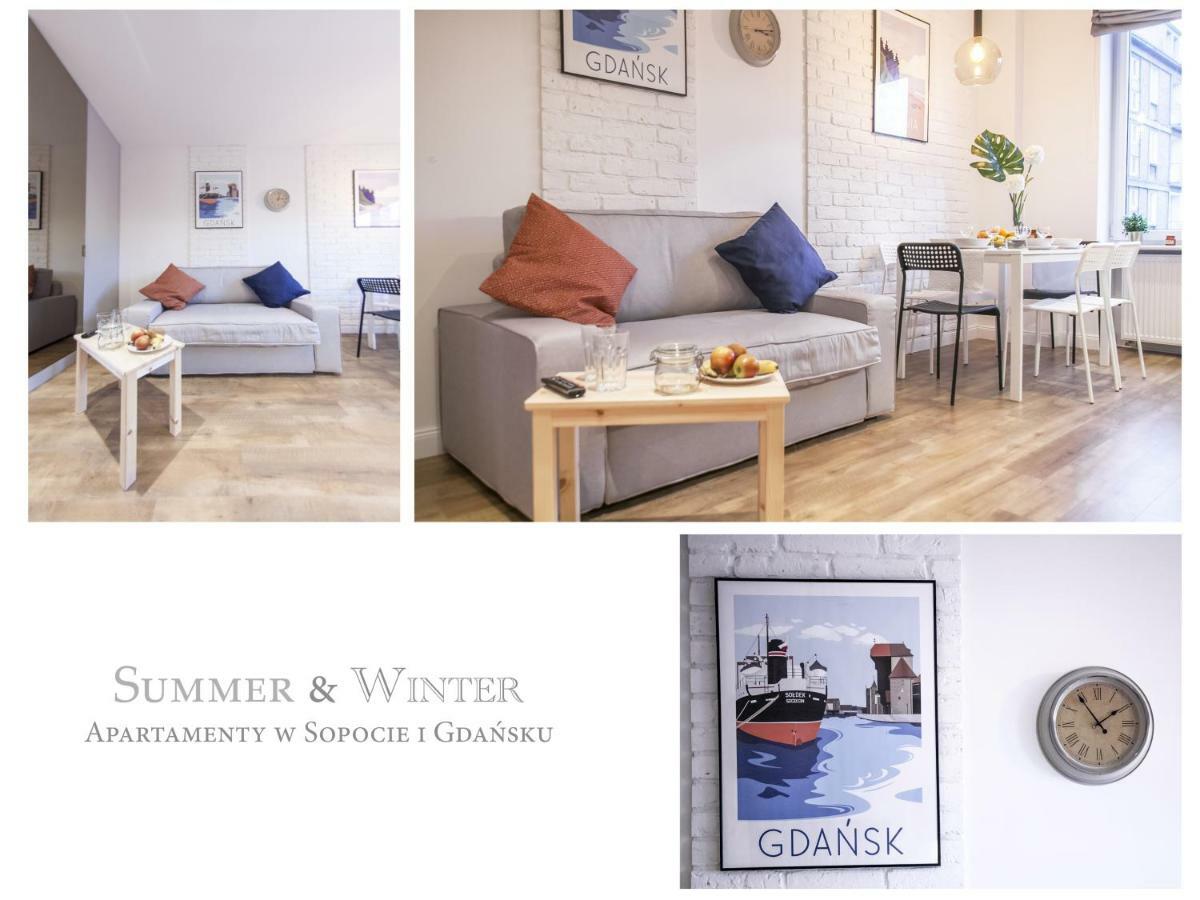 Family Luxury Comfort Old Town Apartament, 1-8, 2 Sypialnie I Salon, Parking W Cenie Danzig Exterior foto