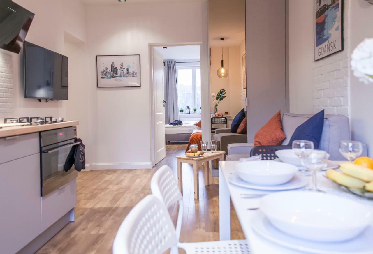 Family Luxury Comfort Old Town Apartament, 1-8, 2 Sypialnie I Salon, Parking W Cenie Danzig Exterior foto